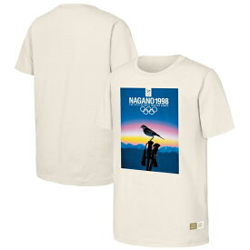 アウタースタッフ メンズ Tシャツ トップス 1998 Nagano Games Olympic Heritage T Shirt Natural