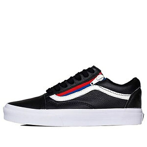 Vans �o���Y �����Y �X�j�[�J�[ �yVans Old Skool Zip Leather Black VN0A3493OU8�z �T�C�Y US_M_4.5