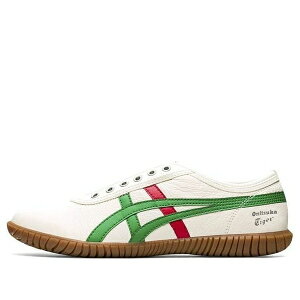 Onitsuka Tiger �I�j�c�J�^�C�K�[ �����Y �X�j�[�J�[ �yOnitsuka Tiger Tsunahiki Slip-on Beige Green 1183B452-102�z �T�C�Y US_7(25.0cm)