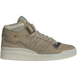 adidas �A�f�B�_�X �����Y �X�j�[�J�[ �yadidas Forum Mid Clay Dgh Solid Grey Sesame�z �T�C�Y US_11(29.0cm) Clay/Dgh Solid Grey/Sesame