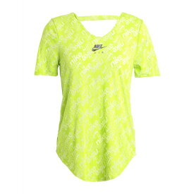 【送料無料】 ナイキ レディース Tシャツ トップス Nike Air Dri-FIT Women's T-Shirt Acid green