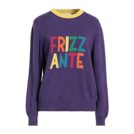 【送料無料】 ネネット レディース ニット&セーター アウター Sweaters Purple