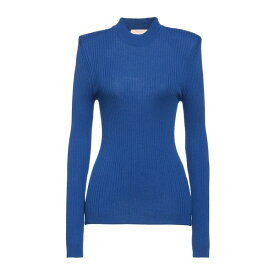 【送料無料】 アニエバイ レディース ニット&セーター アウター Sweaters Bright blue