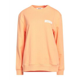 【送料無料】 エムエスジイエム レディース パーカー・スウェットシャツ アウター Sweatshirts Orange