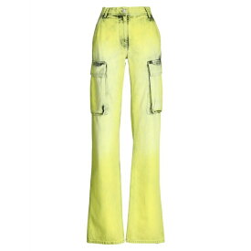 【送料無料】 ヴェルサーチ レディース デニムパンツ ボトムス Jeans Yellow
