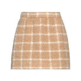 【送料無料】 レッドヴァレンティノ レディース スカート ボトムス Mini skirts Camel