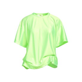 【送料無料】 コムデギャルソン レディース Tシャツ トップス T-shirts Acid green