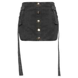 【送料無料】 バルマン レディース スカート ボトムス Denim skirts Black