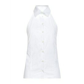 【送料無料】 エムエスジイエム レディース シャツ トップス Shirts White