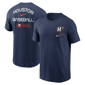 ナイキ メンズ Tシャツ トップス Houston Astros Nike City Connect 2Hit TShirt Navy