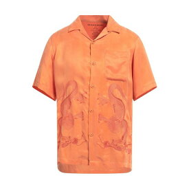 【送料無料】 マハリシ メンズ シャツ トップス Shirts Orange