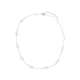 【送料無料】 ディースクエアード メンズ ネックレス・チョーカー アクセサリー Necklaces White