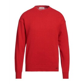 【送料無料】 ジル・サンダー メンズ ニット&セーター アウター Sweaters Red