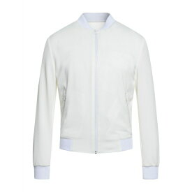 LIU JO MAN リュー・ジョー パーカー・スウェットシャツ アウター メンズ Sweatshirts White