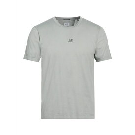 【送料無料】 シーピーカンパニー メンズ Tシャツ トップス T-shirts Light grey