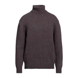 【送料無料】 ロロピアーナ メンズ ニット&セーター アウター Turtlenecks Deep purple