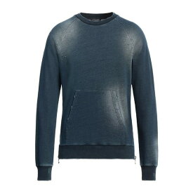 【送料無料】 バルマン メンズ パーカー・スウェットシャツ アウター Sweatshirts Slate blue