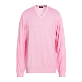 【送料無料】 フェデーリ メンズ ニット&セーター アウター Sweaters Pink