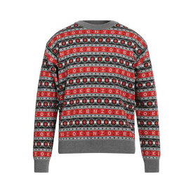【送料無料】 ケンゾー メンズ ニット&セーター アウター Sweaters Red