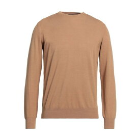 【送料無料】 ロッソピューロ メンズ ニット&セーター アウター Sweaters Camel