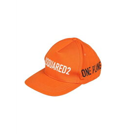 【送料無料】 ディースクエアード メンズ 帽子 アクセサリー Hats Orange