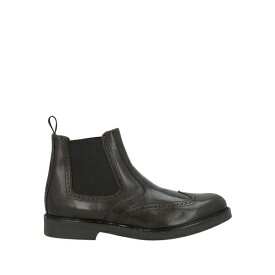 【送料無料】 リュー・ジョー メンズ ブーツ シューズ Ankle boots Dark brown