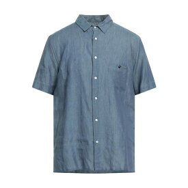 【送料無料】 デ デューン メンズ シャツ トップス Shirts Slate blue