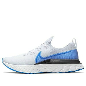 Nike �i�C�L �����Y �X�j�[�J�[ �yNike React Infinity Run Flyknit 'White Photo Blue' CD4371-101�z �T�C�Y US_9(27.0cm)