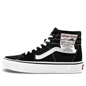 Vans �o���Y �����Y �X�j�[�J�[ �yVans Ua SK8-HI Tapered High Top Casual Canvas Skate Shoes Unisex DIY Black VN0A4U16U7B�z �T�C�Y US_10(28.0cm)