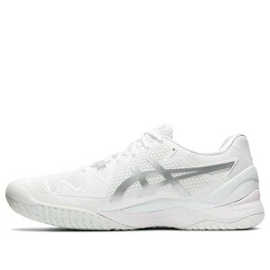 ASICS �A�V�b�N�X �����Y �X�j�[�J�[ �yASICS Gel Resolution 8 'White Pure Silver' 1041A079-100�z �T�C�Y US_10(28.0cm)