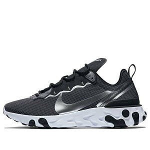 Nike �i�C�L �����Y �X�j�[�J�[ �yNike React Element 55 'Black Matellic Silver' CQ4600-071�z �T�C�Y US_8(26.0cm)