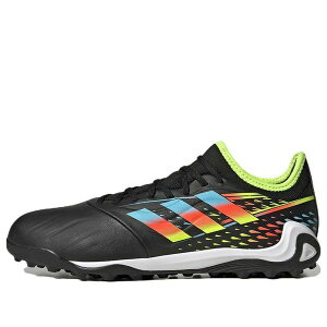 adidas �A�f�B�_�X �����Y �X�j�[�J�[ �yadidas Copa Sense.3 TF 'Al Rihla Pack Black' GZ1363�z �T�C�Y US_7(25.0cm)