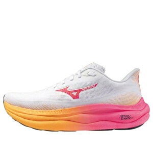 Mizuno �~�Y�m �����Y �X�j�[�J�[ �yMizuno Wave Sky 9 'White Orange Pink' J1GD255401�z �T�C�Y US_8.5(26.5cm)
