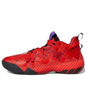 adidas �A�f�B�_�X �����Y �X�j�[�J�[ �yadidas Harden Volume 6 'Vivid Red Monogram' HQ3884�z �T�C�Y US_M_13