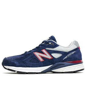 New Balance �j���[�o�����X �����Y �X�j�[�J�[ �yNew Balance 990v4 Made in USA 'Navy Red' M990BR4�z �T�C�Y US_8(26.0cm)