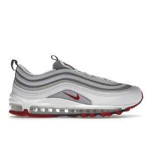 Nike �i�C�L �����Y �X�j�[�J�[ �yNike Air Max 97 White Bullet�z �T�C�Y US_6(24.0cm) White/Silver-Varsity Red