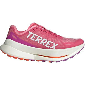 adidas �A�f�B�_�X ���f�B�[�X �X�j�[�J�[ �yadidas Terrex Agravic Speed Ultra Trail Pink Fusion White Purple Burst (Women's)�z �T�C�Y US_6.5(23.5cm) Pink Fusion/Crystal White/Purple Burst