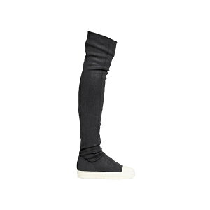 Rick Owens bNIEGX fB[X Xj[J[ yRick Owens DRKSHDW High Sock Sneaks Black Wax Milk (Women's)z TCY US_9(26.0cm) Black Wax/Milk