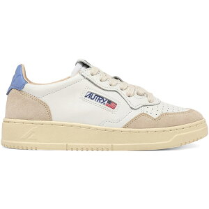 Autry �I�[�g���[ ���f�B�[�X �X�j�[�J�[ �yAutry Medalist Leather Low White Della Robbia Blue (Women's)�z �T�C�Y EU_35(21.5cm) White/Della Robbia Blue