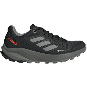 adidas �A�f�B�_�X ���f�B�[�X �X�j�[�J�[ �yadidas Terrex Trail Rider Gore-Tex Trail Core Black Grey Grey (Women's)�z �T�C�Y US_8(25.0cm) Core Black/Grey Three/Grey Four