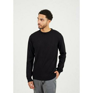 u[u\E Y jbg&Z[^[ AE^[ Mens Flat Knit Crew Neck Jumper