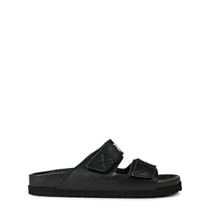 p[EGWFX Y T_ V[Y Logo Sandals