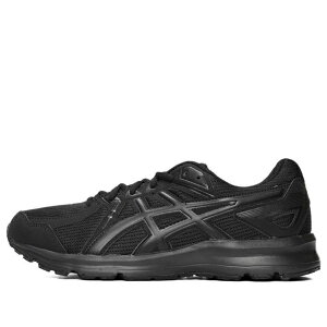 ASICS アシックス メンズ スニーカー 【ASICS Jog 100 2 4E Wide 'Triple Black' 1011C089-001】 サイズ US_12.5(30.5cm)