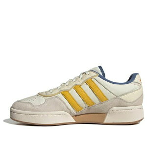 adidas AfB_X Y Xj[J[ yadidas Courtic Shoes 'White Beige Yellow' ID0559z TCY US_5(23.0cm)
