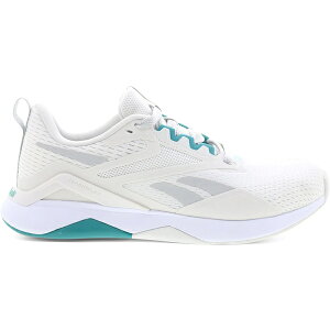Reebok ���[�{�b�N ���f�B�[�X �X�j�[�J�[ �yReebok Nanoflex TR 2.0 Barely Grey Teal White (Women's)�z �T�C�Y US_9.5(26.5cm) Barely Grey/Team Teal/Footwear White