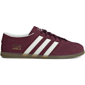 adidas �A�f�B�_�X ���f�B�[�X �X�j�[�J�[ �yadidas Gazelle Lo Pro Maroon White (Women's)�z �T�C�Y US_8.5(25.5cm) Maroon/Core White/Gum
