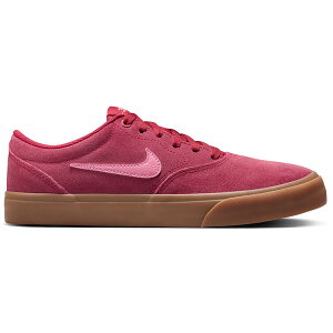 Nike �i�C�L ���f�B�[�X �X�j�[�J�[ �yNike Charge Suede Team Crimson Peony Gum (Women's)�z �T�C�Y US_7(24.0cm) Team Crimson/Gum Medium Brown/Peony