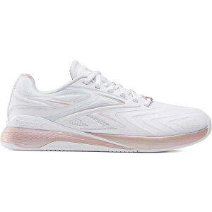 Reebok ���[�{�b�N ���f�B�[�X �X�j�[�J�[ �yReebok Nano X5 Edge White Muted Mauve (Women's)�z �T�C�Y US_W_10 White/Muted Mauve