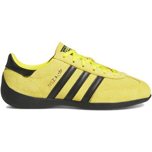adidas �A�f�B�_�X ���f�B�[�X �X�j�[�J�[ �yadidas Handball Spezial Lo Pro Yellow Black (Women's)�z �T�C�Y US_5(22.0cm) Yellow/Core Black/Gold Metallic