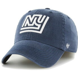 フォーティーセブン メンズ 帽子 アクセサリー New York Giants '47 Gridiron Classics Franchise Legacy Fitted Hat Navy